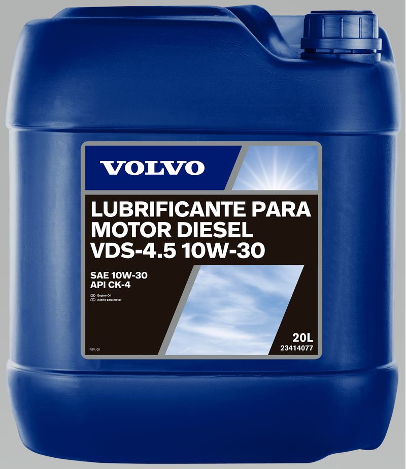 Ilustração Lubrificante 20 L para motor diese para Caminhões Volvo - 23414077 [Imagem 1]