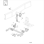 Barra estabilizadora para Caminhões Volvo - Reman 85031041